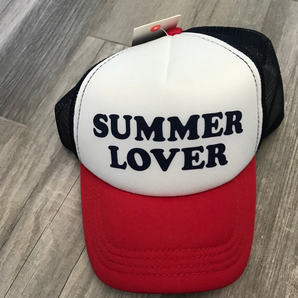 BIllabong SUMMER LOVER 70s 80s trucker hat NWT